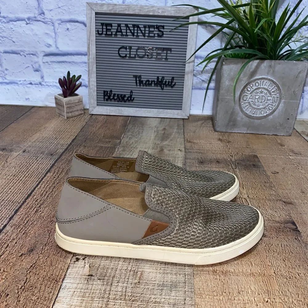 Olukai Pehuea Women’s Casual Shoes – Clay/Clay